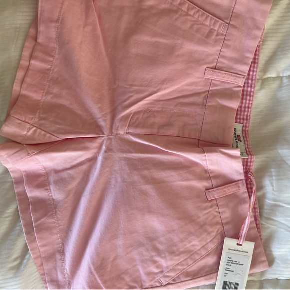 NWT Vineyard Vines size 12 perfectly pink cotton shorts - Picture 5 of 5
